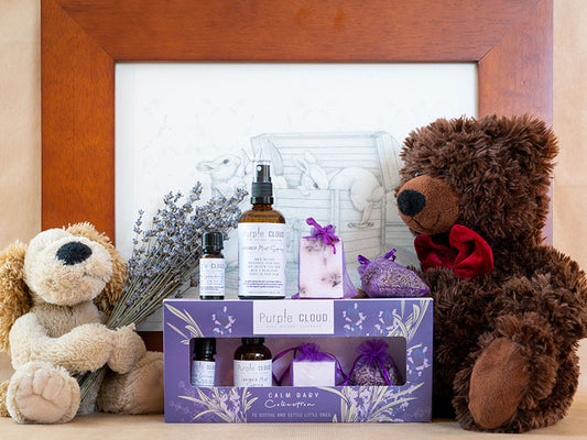 Purple Cloud Calm Baby Collection