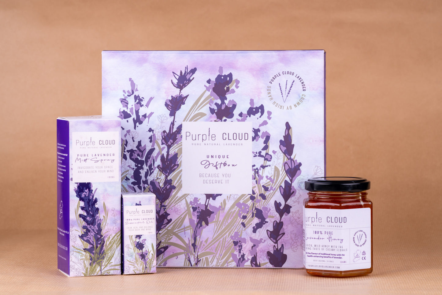 Unique Lavender Gift Box