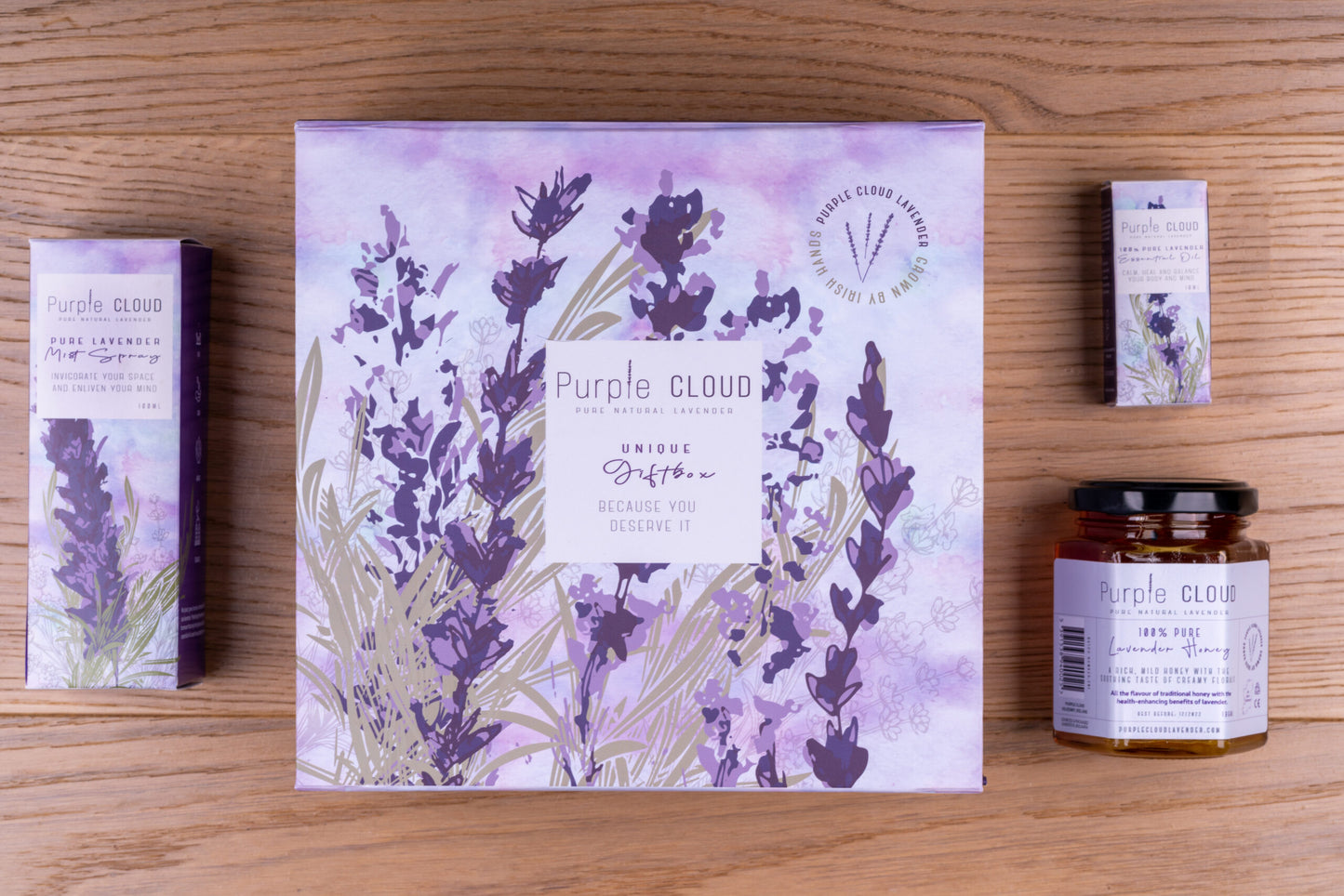 Unique Lavender Gift Box