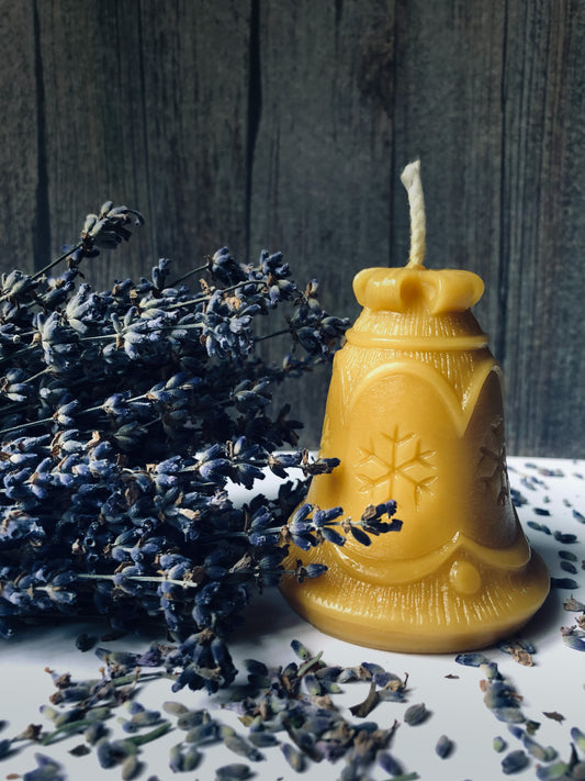 Bell Beeswax Candle