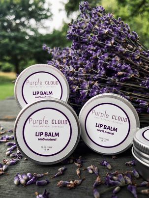 2 Natural Lip Balm Tin